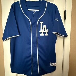 Blue LA Dodgers Baseball Jersey